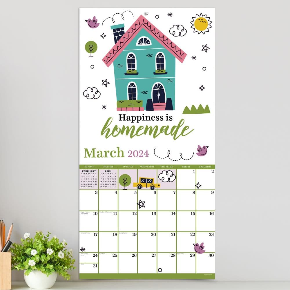 Home Sweet Home 2024 Wall Calendar Third Alternate Image width=&quot;1000&quot; height=&quot;1000&quot;