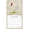 image Proud Rooster 2024 Wall Calendar Alternate Image 2