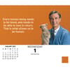 image Mister Rogers 2025 Desk Calendar Second Alternate Image width="1000" height="1000"