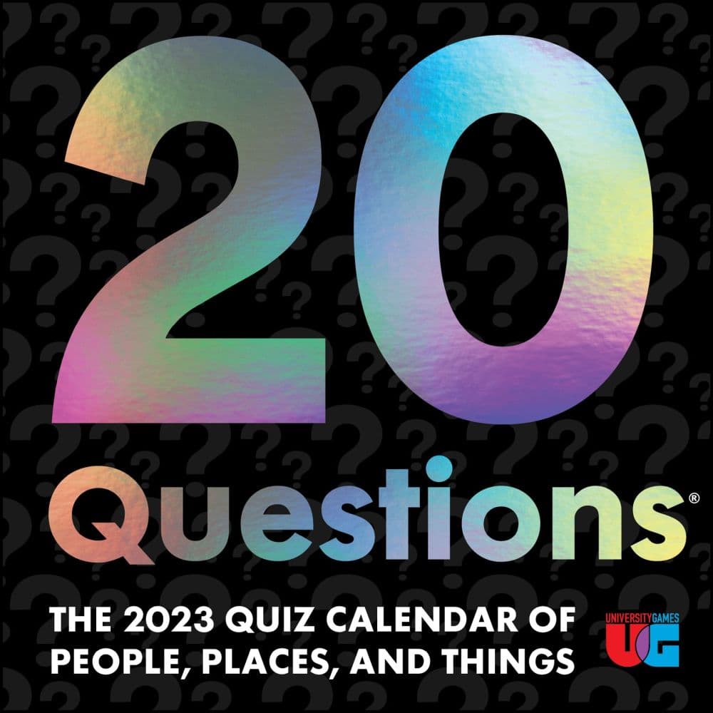 20 Questions 2023 Day-to-Day Calendar