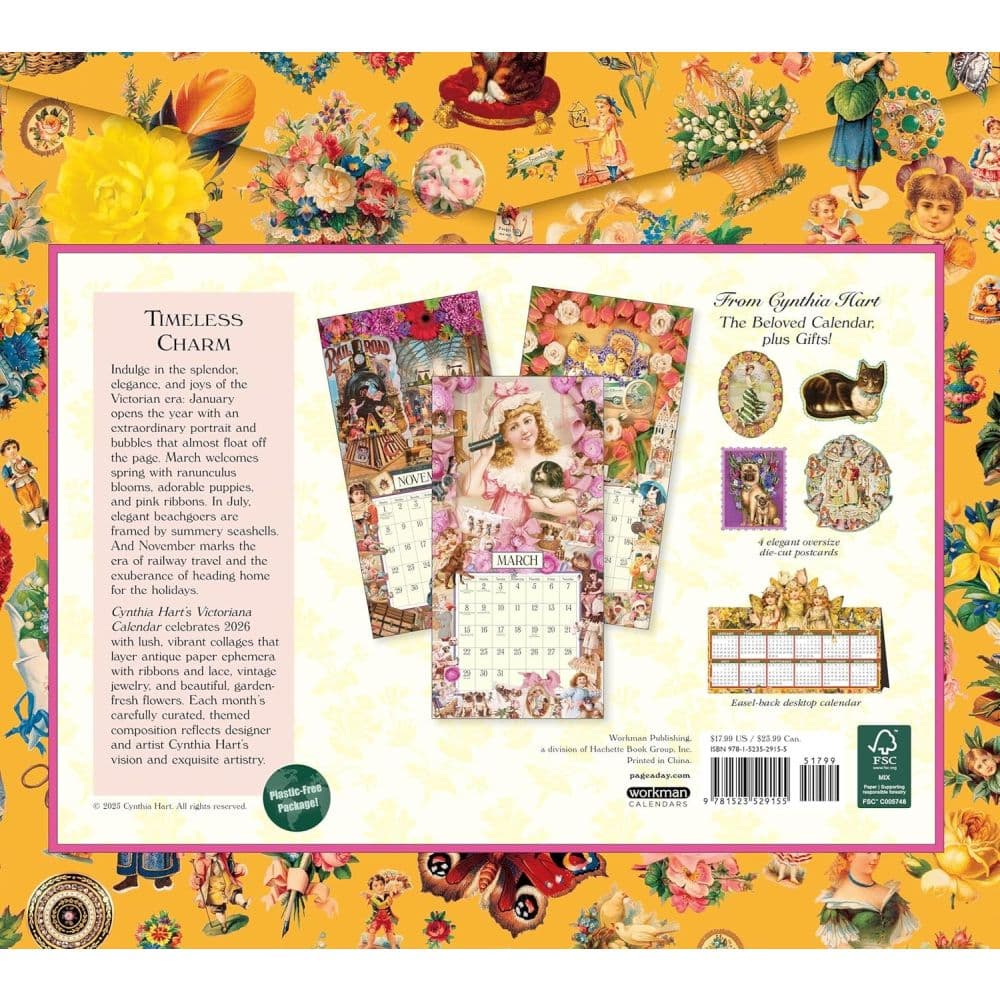 Victoriana 2026 Wall Calendar First Alternate Image