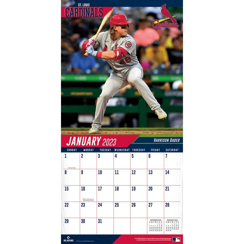 2023 Mini Wall Calendar MLB St Louis Cardinals 2023 Mini Wall Calendar