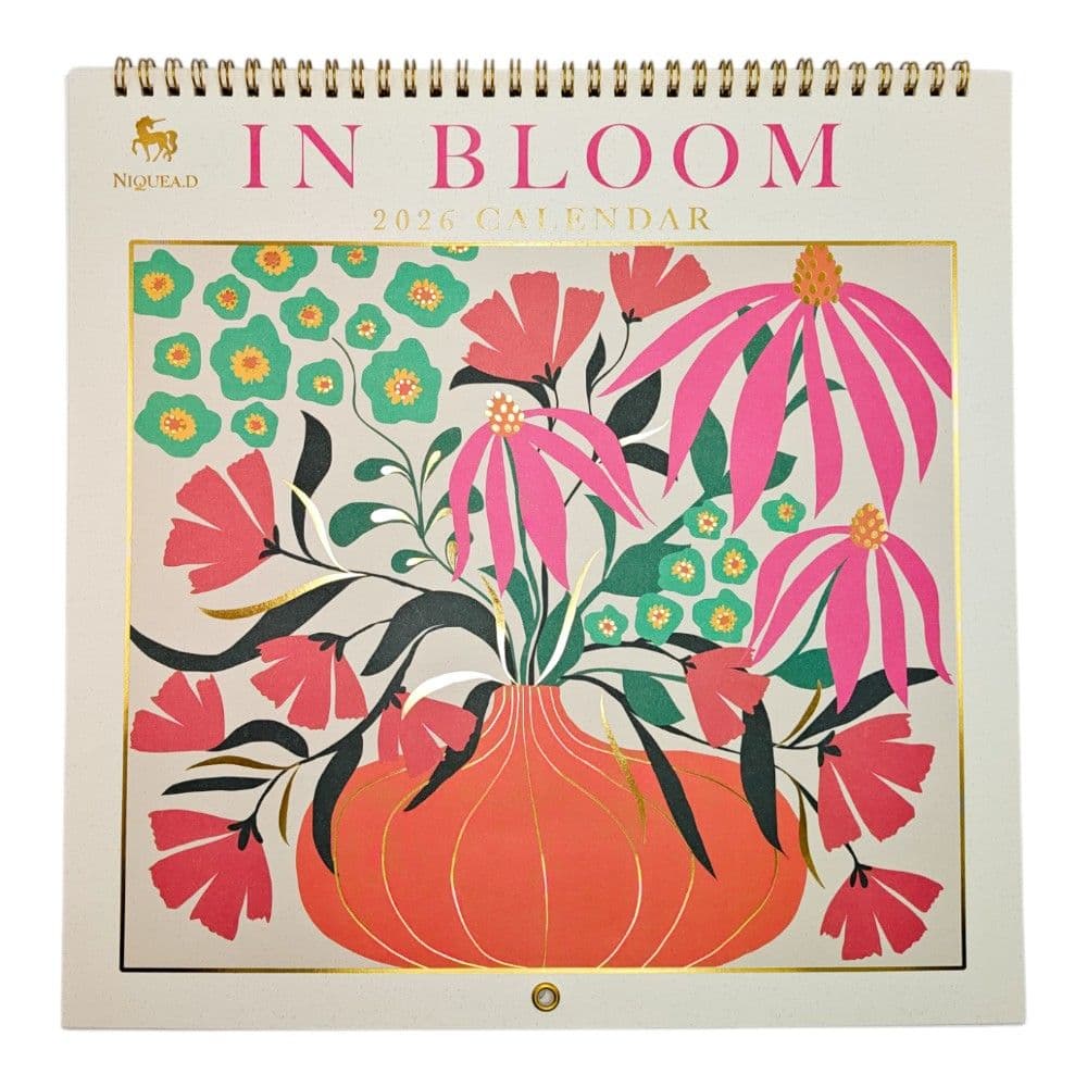 image In Bloom 2026 Spiral Wall Calendar Main Product Image