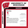 image COL Wisconsin Badgers 2024 Desk Calendar