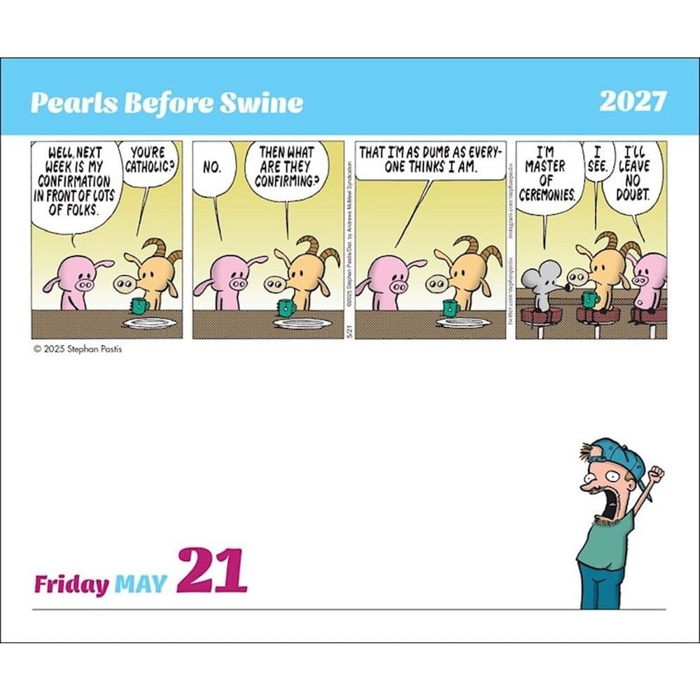 Pearls Before Swine 2027 Desk Calendar Seventh Alternate Image