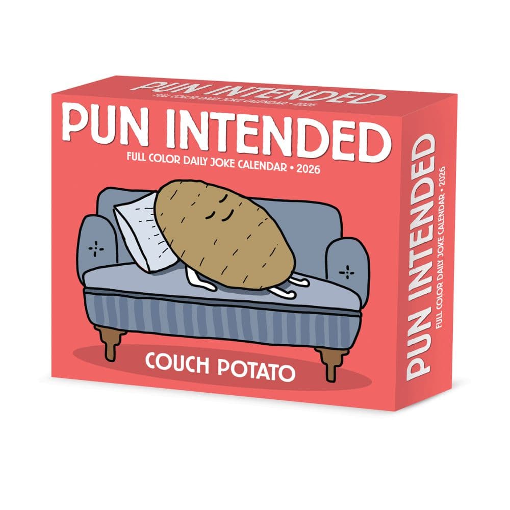 Pun Intended 2026 Desk Calendar Main Image