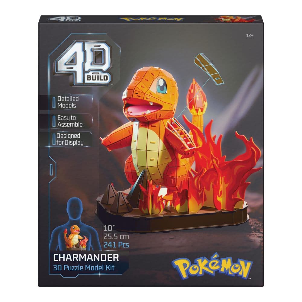 4D Pokemon Charmander 3D Puzzle Seventh Alternate Image
