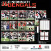 image NFL Cincinnati Bengals 2025 Mini Wall Calendar