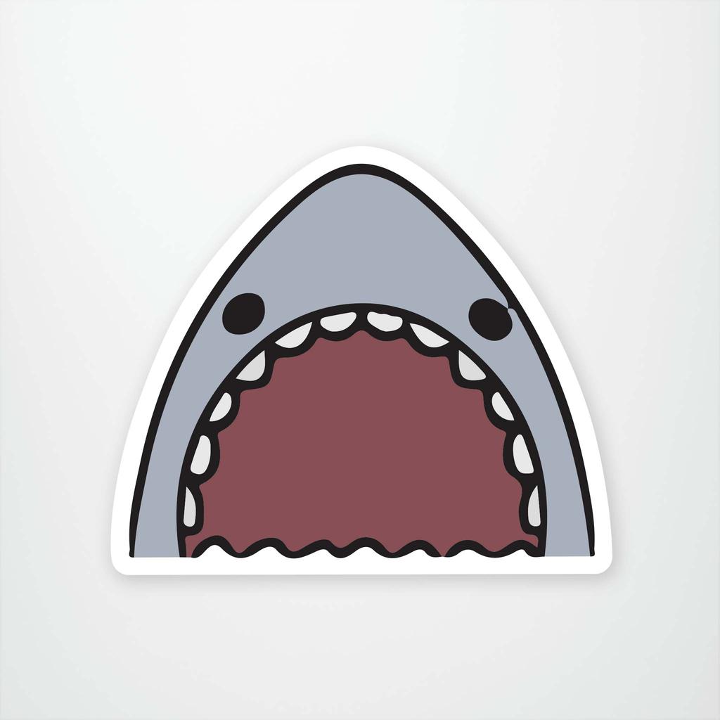 Cute Shark Sticker Main Image