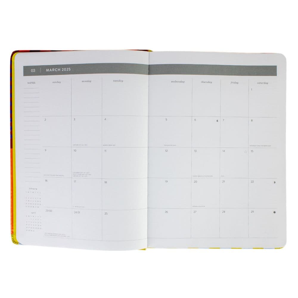 Modernist Monthly 2025 Planner Fifth Alternate Image