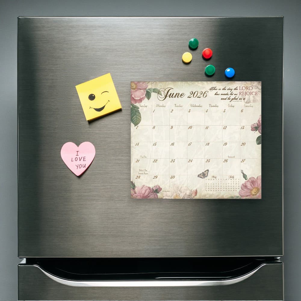 Walk by Faith 2026 Magnetic Calendar by Christine Adolph Second Alternate Image