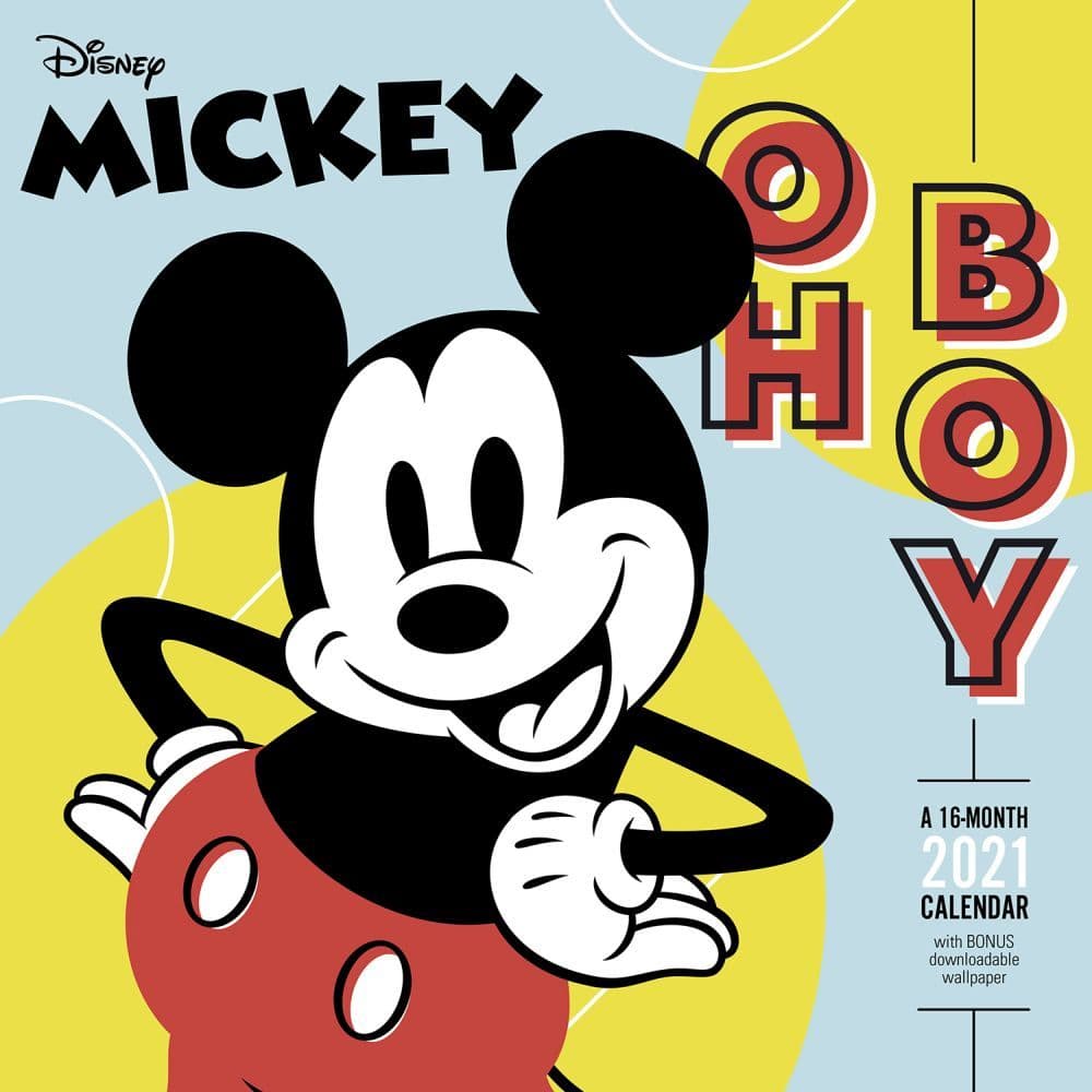 Mickey Mouse 2021 Wall Calendar