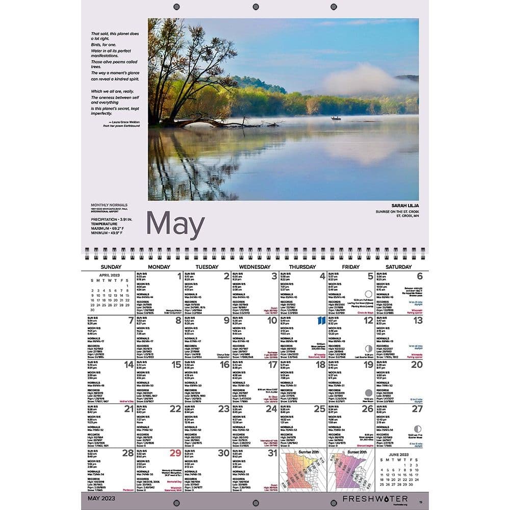 Minnesota Weatherguide 2023 Wall Calendar - Calendars.com