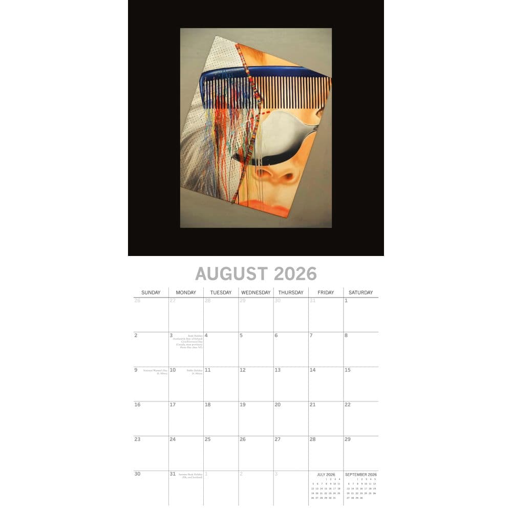 Pop Art 2026 Wall Calendar Third Alternate Image