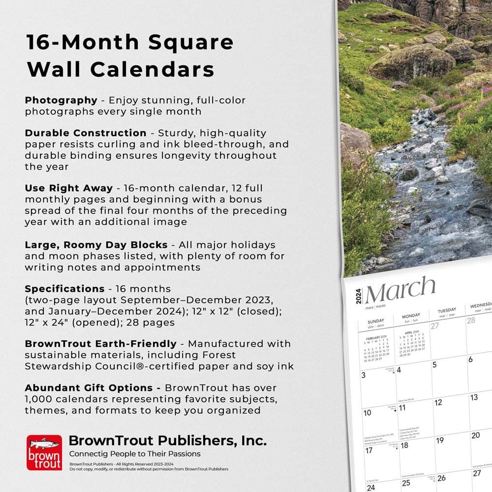 Colorado Wilderness 2024 Wall Calendar Fourth Alternate  Image width=&quot;1000&quot; height=&quot;1000&quot;