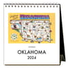 image Oklahoma 2024 Easel Desk Calendar Main Product Image width=&quot;1000&quot; height=&quot;1000&quot;
