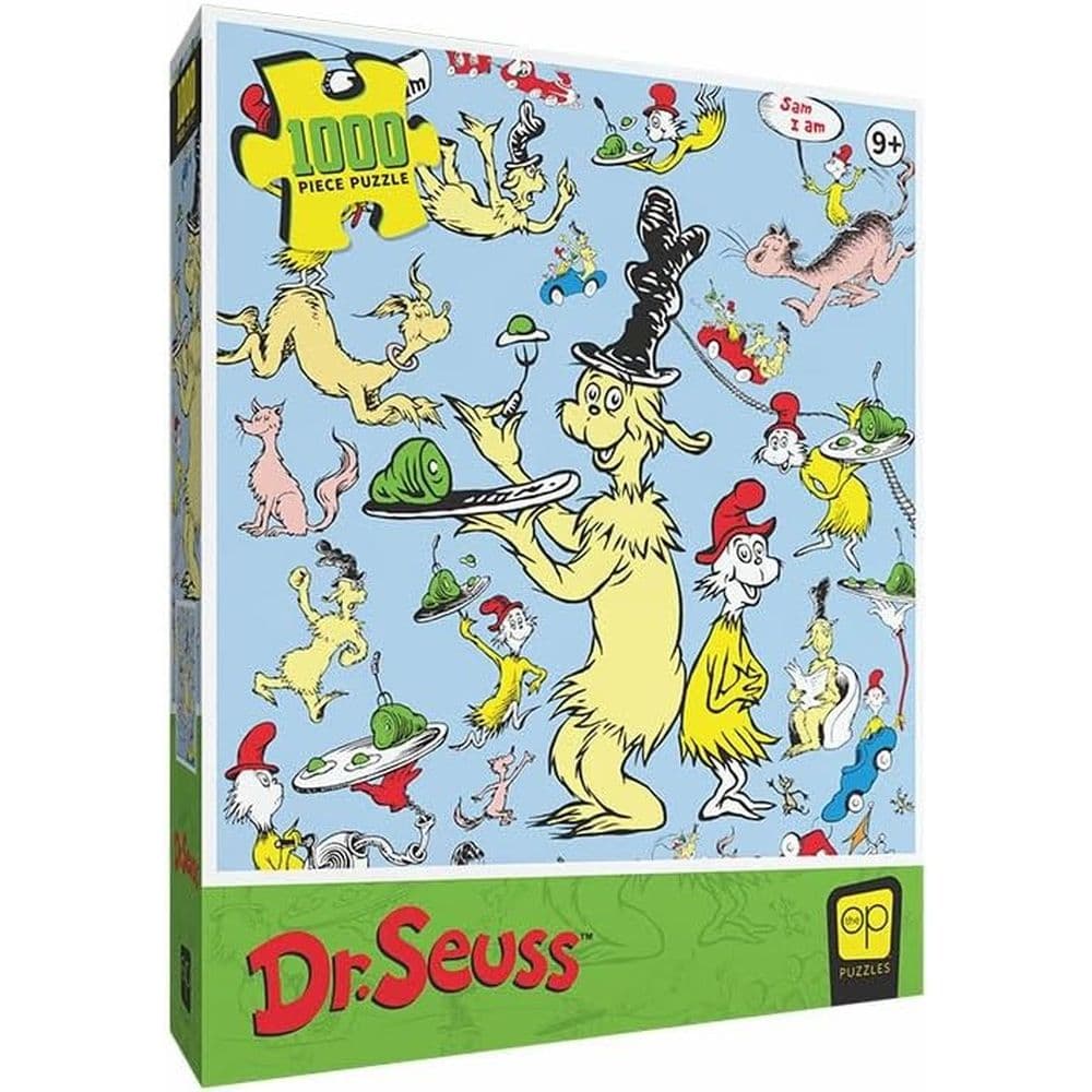 image Dr Seuss Green Eggs 1000 Piece Puzzle Main Product Image