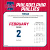 image MLB Philadelphia Phillies 2027 Desk Calendar Third Alternate Image