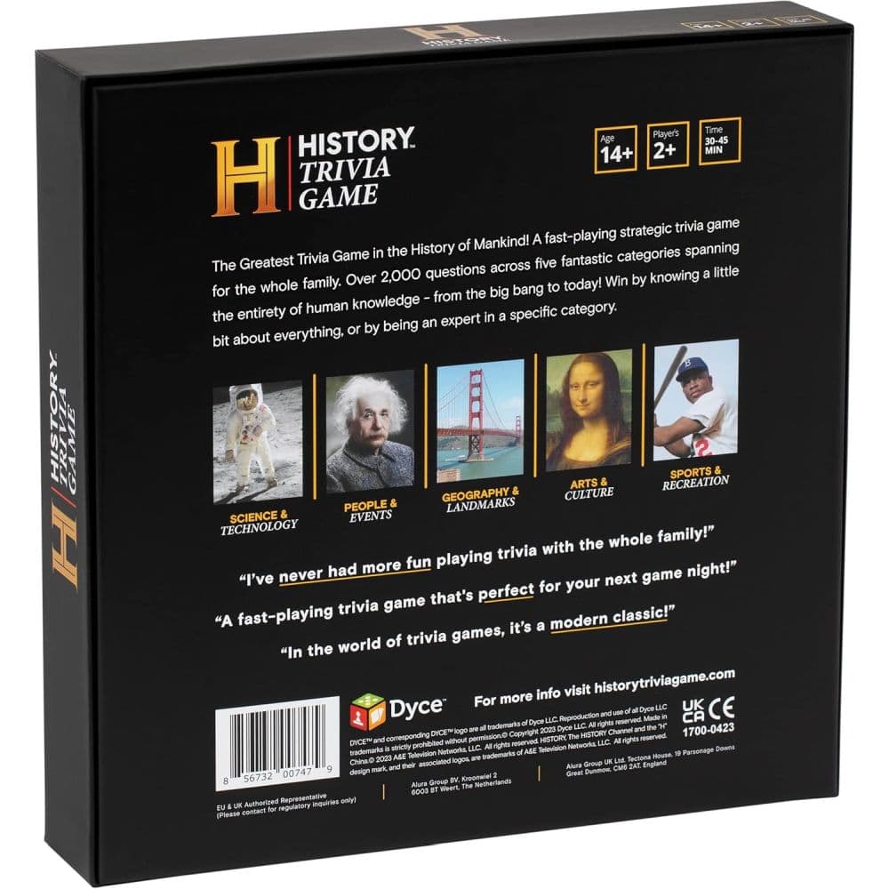 History Trivia First Alternate Image