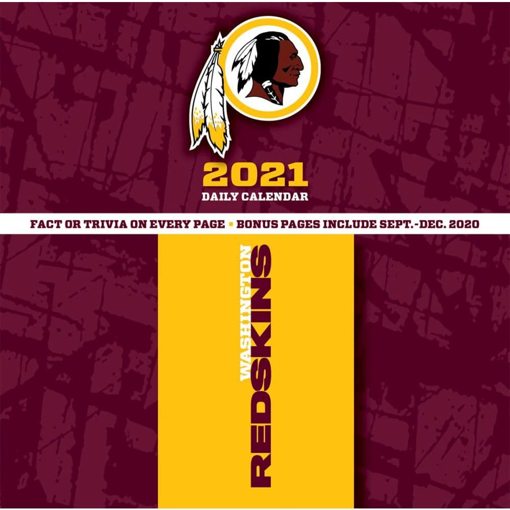 Redskins 2022 Schedule Washington Redskins Desk Calendar - Calendars.com