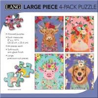 image Wild Whimsy Lang Large-Piece 4 Pack Puzzle Main Product Image