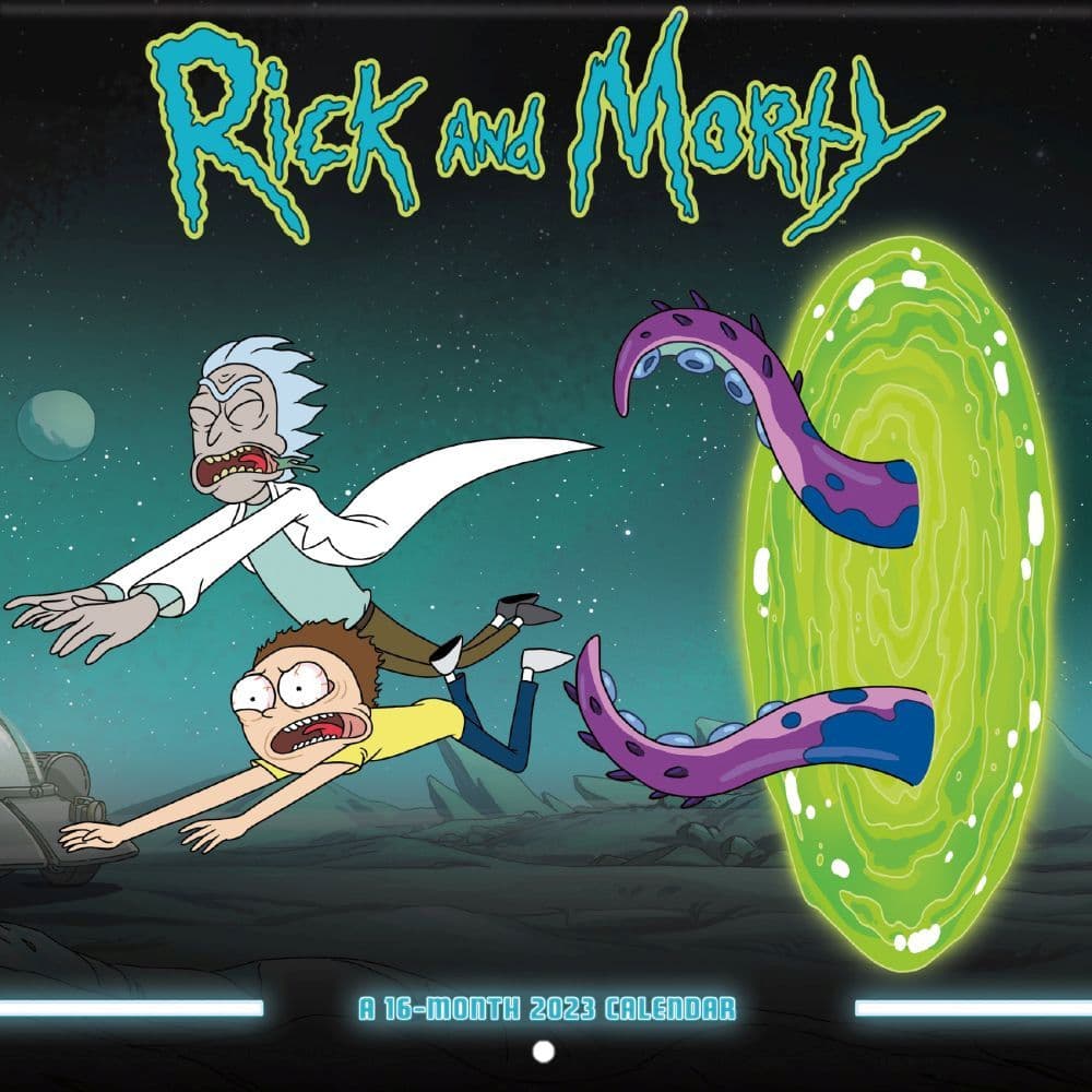 Rick And Morty 2023 Calendar Rick & Morty 2023 Mini Wall Calendar - Calendars.com
