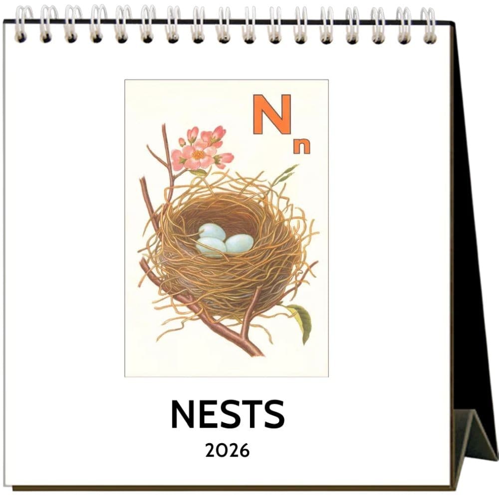 Nests 2026 Easel Desk Calendar Main Product Image