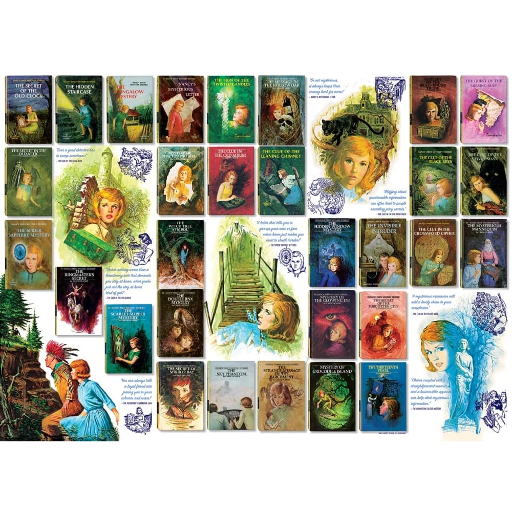 Nancy Drew Mysteries 500pc puzzle Main Image