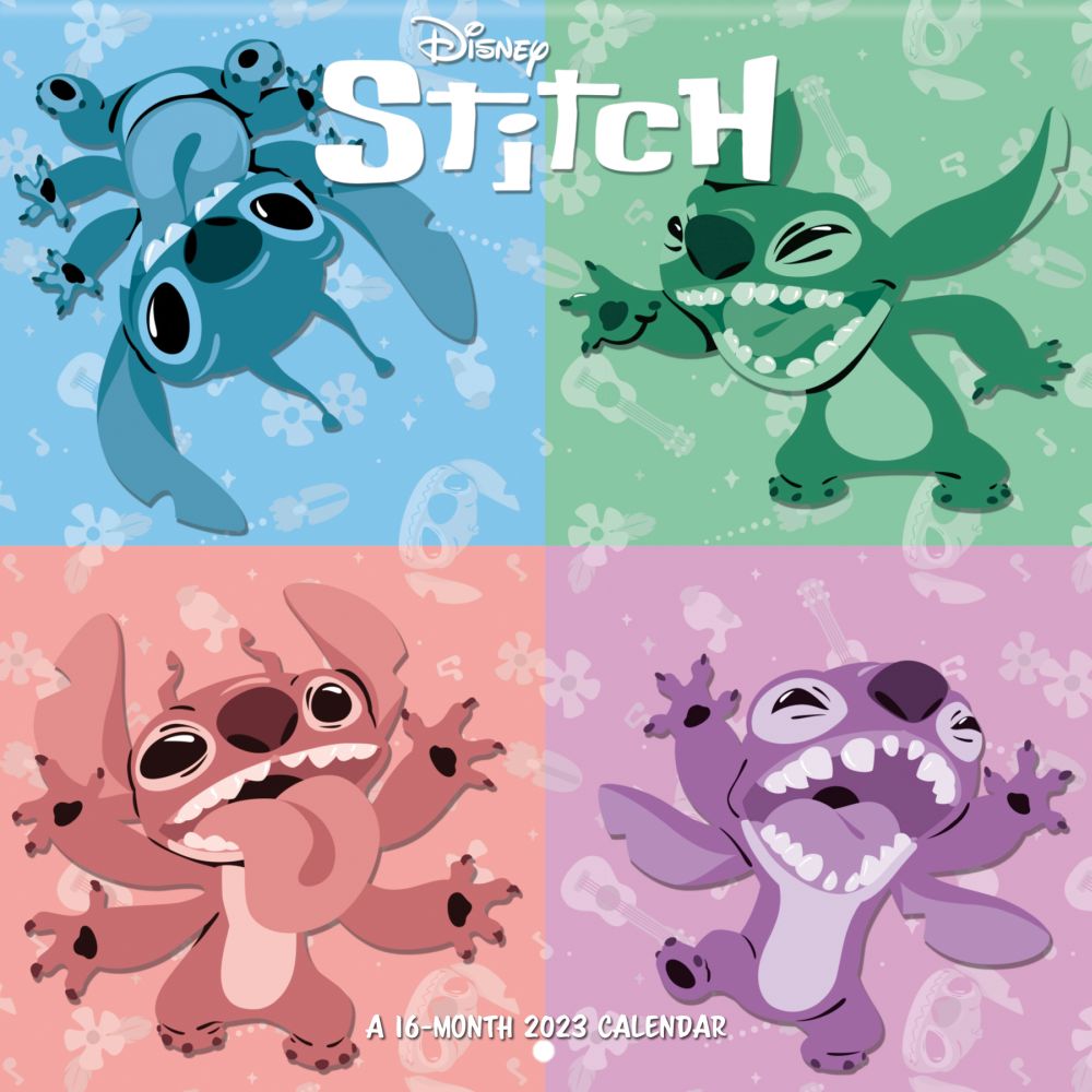 Trends International Disney Stitch 2023 Wall Calendar