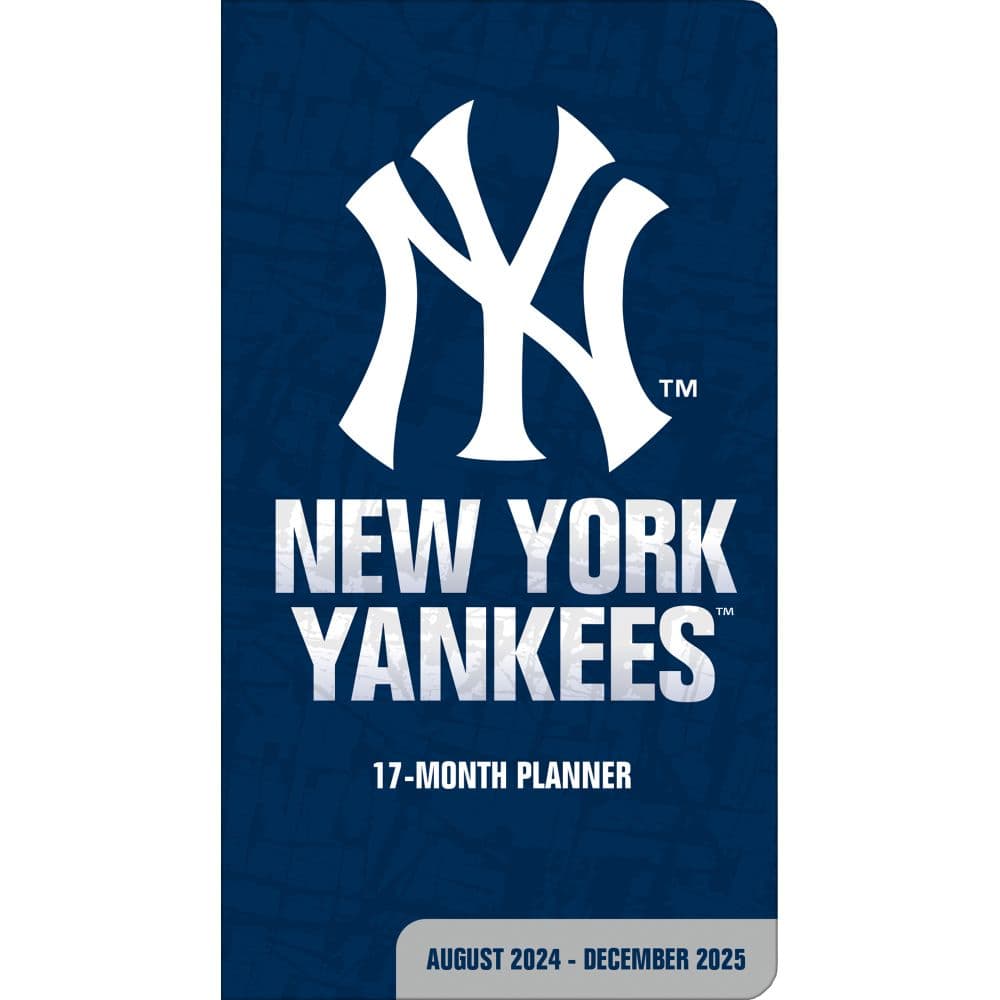 MLB New York Yankees 17 Month 2025 Pocket Planner