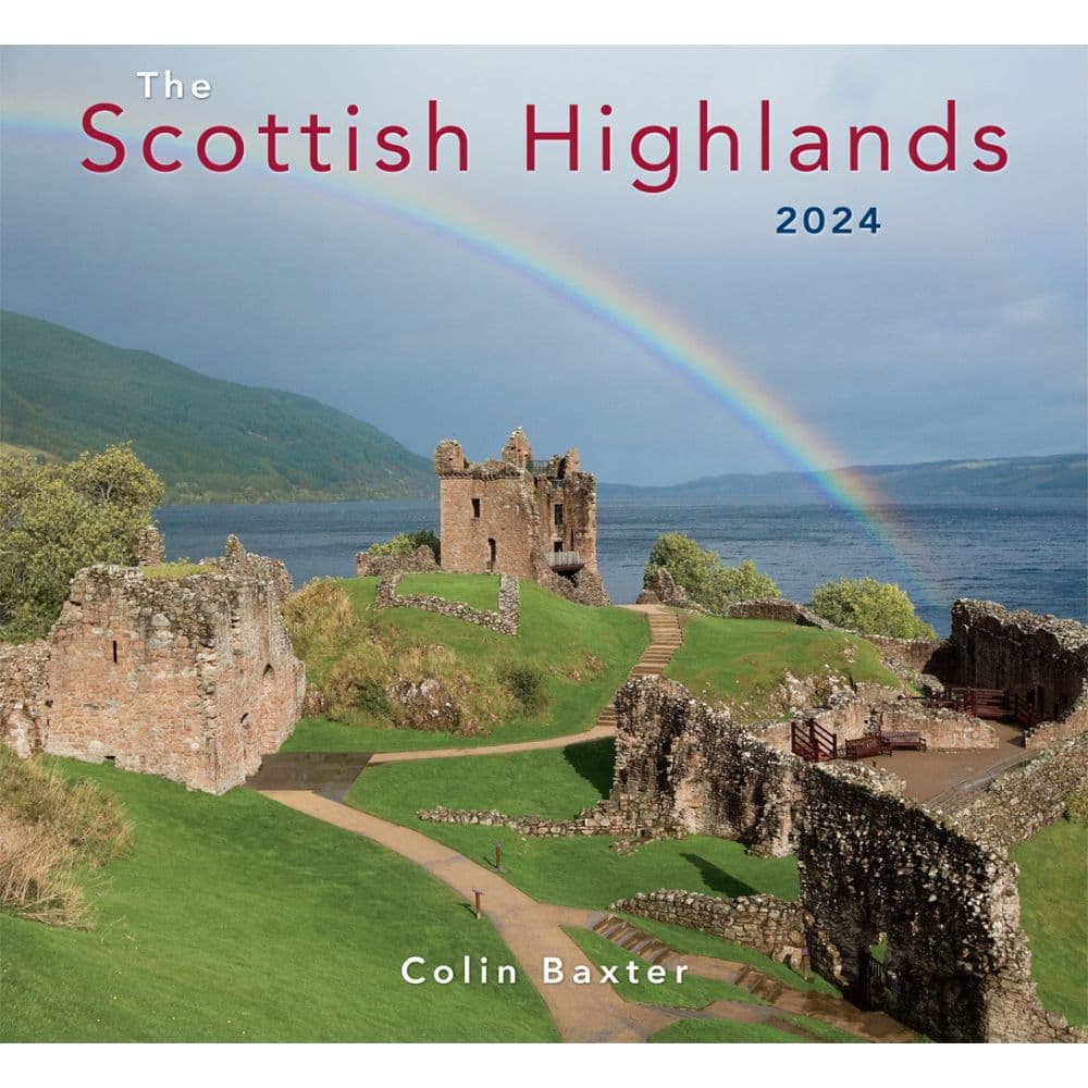 Scottish Highlands 2024 Wall Calendar