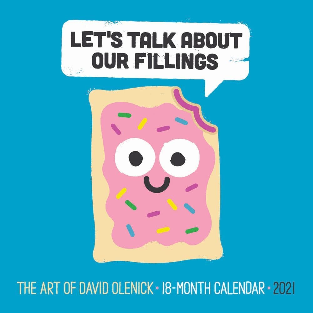 2021 This is How Olenick Mini Wall Calendar