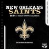 image NFL New Orleans Saints 2024 Desk Calendar Main