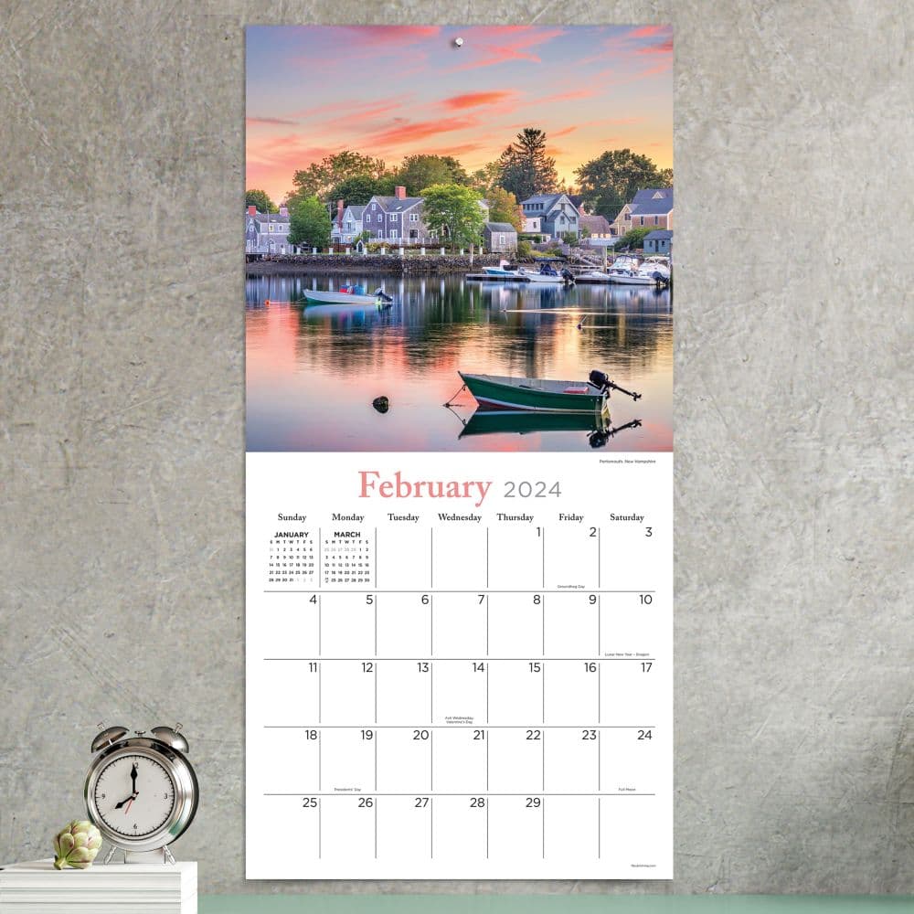 Waters Edge 2024 Wall Calendar