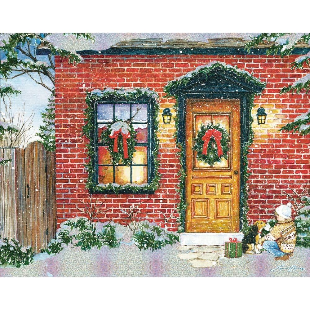 Christmas Visitor Boxed Christmas Cards First Alternate Image