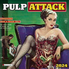Pulp Attack 2024 Wall Calendar