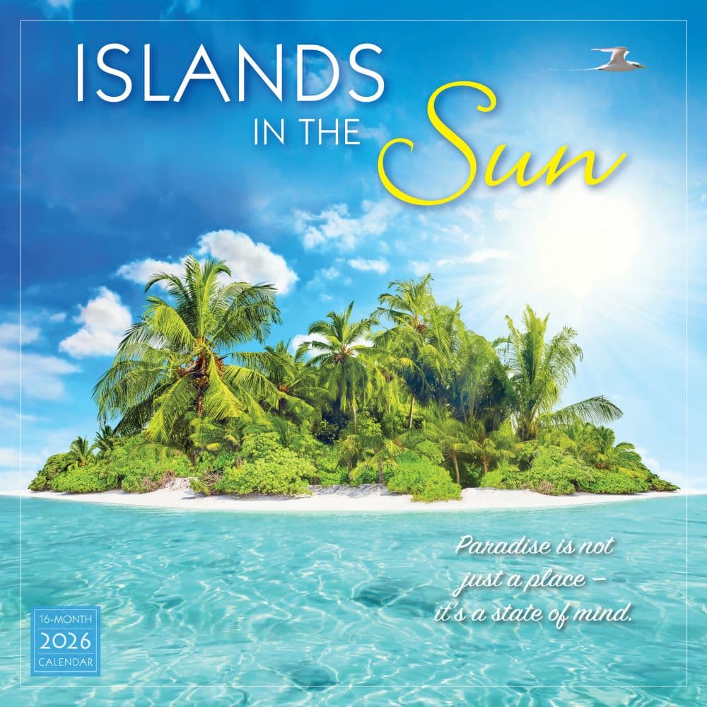 Islands in the Sun 2026 Wall Calendar_Main Image