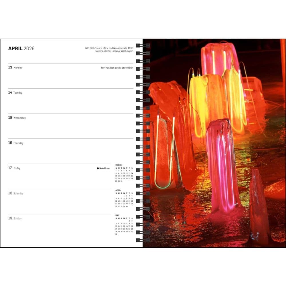 Chihuly 12 Month 2026 Weekly Planner Fourth Alternate Image