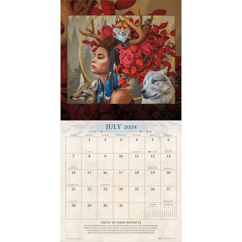 Wild Woman Rising 2024 Wall Calendar - Calendars.com