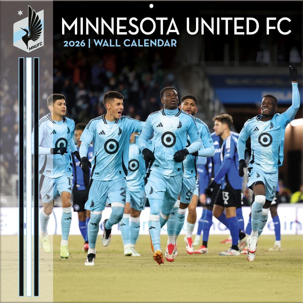 image MLS Minnesota United FC 2026 Wall Calendar Main Product Image