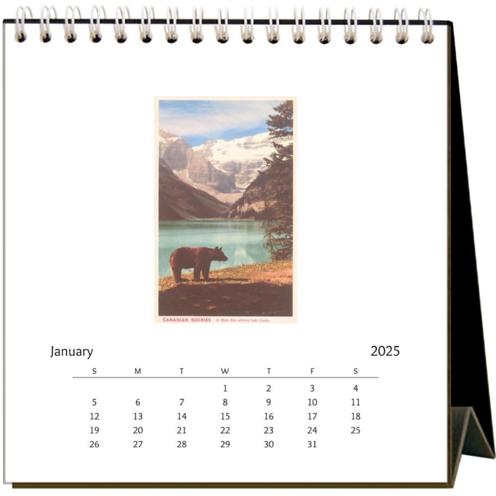 Great Outdoors 2025 Easel Desk Calendar Second Alternate Image width="1000" height="1000"