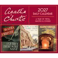 image Agatha Christie 2027 Desk Calendar Main Product Image