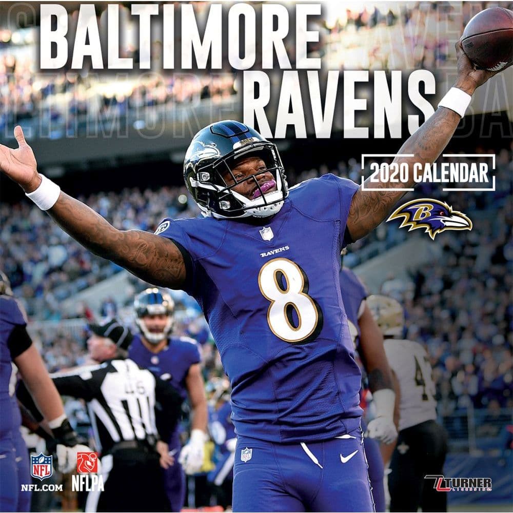 Baltimore Ravens Wall Calendar