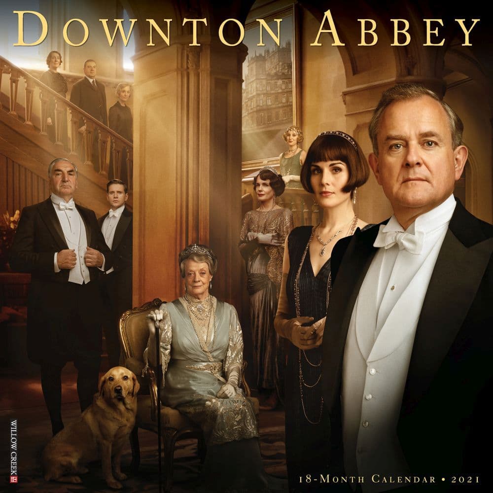 2021 Downton Abbey Wall Calendar