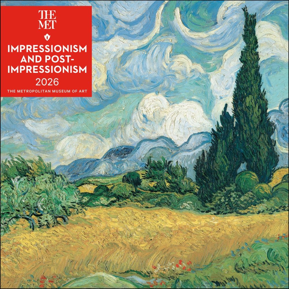 Impressionist Blooms 2026 Wall Calendar Main Image