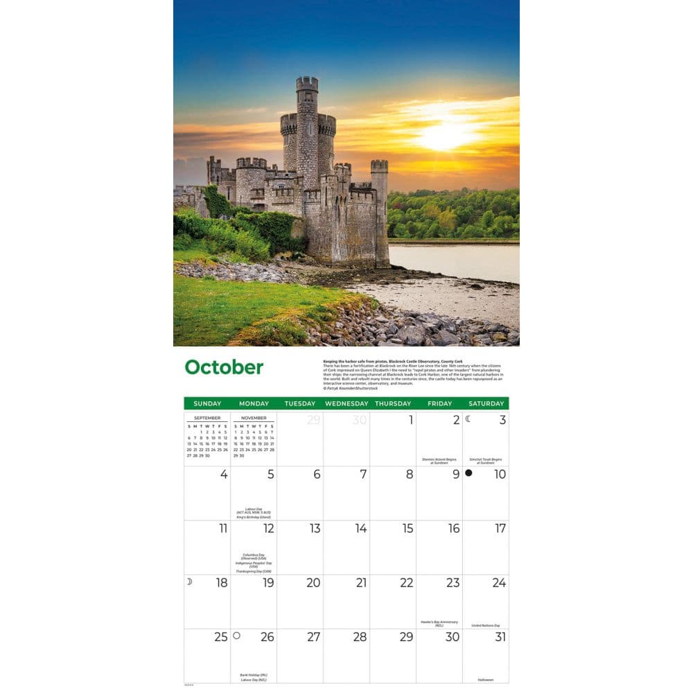 Ireland 2026 Wall Calendar Fourth Alternate Image