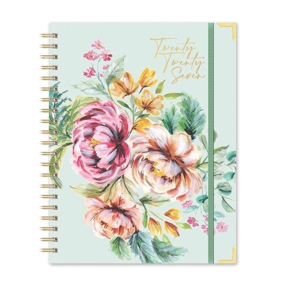 Bella Flora 2027 Deluxe Extra-Large Spiral Planner Sixth Alternate Image