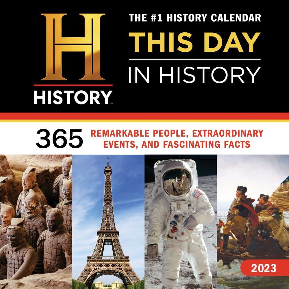 This Day in History 2023 Wall Calendar