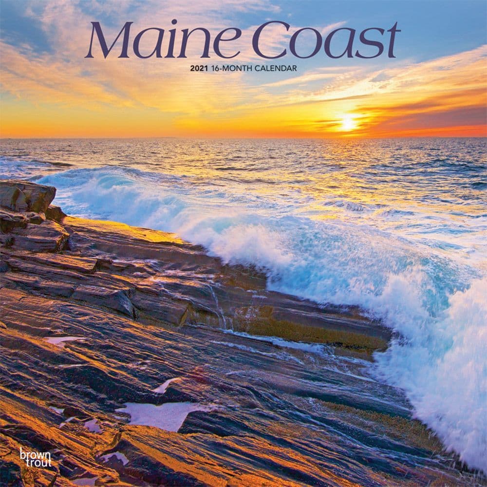 Maine Coast Wall Calendar