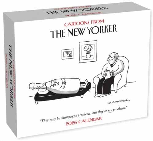 image New Yorker Cartoons 2026 Desk Calendar
